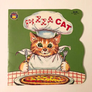 Vintage 1999 Pizza Cat Playmore  Waldman Book